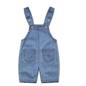 Toddlers jean overalls